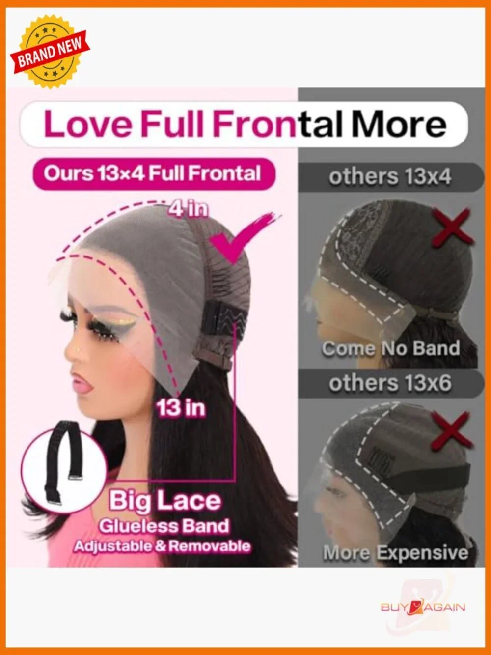 100% Human Hair Bob Wig 13x4 HD Lace Front Glueless Pre Plucked 14 Inch